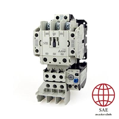 MITSUBISHI แมคเนติกพร้อมโอเวอร์โหลดรีเลย์ MSO-T35