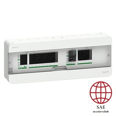 Square D Classic+ Split Bus 