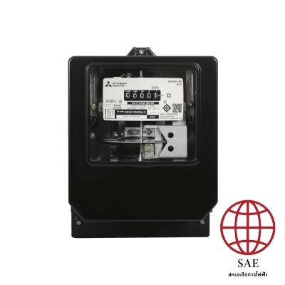 มิเตอร์ไฟชนิดจานหมุน 3 เฟส MITSUBISHI รุ่น MH-96 50(150)A