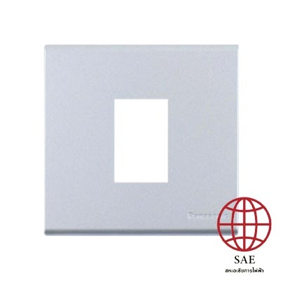 ฝาพลาสติก PANASONIC WEB7811MW สีขาวเมทัลลิก