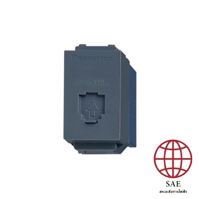 เต้ารับโทรศัพท์ 6P 4C (โมดูล่า) WEG2164H