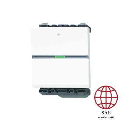 Panasonic สวิตช์หิ่งห้อยสามทาง รุ่น WEAG5562 ขนาด 2 ช่อง