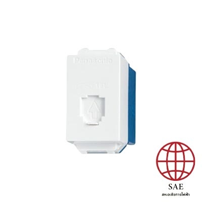 เต้ารับโทรศัพท์ 6P 4C WEG2164